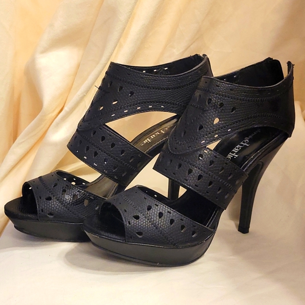 Great ankle heels!!  Black sz 10